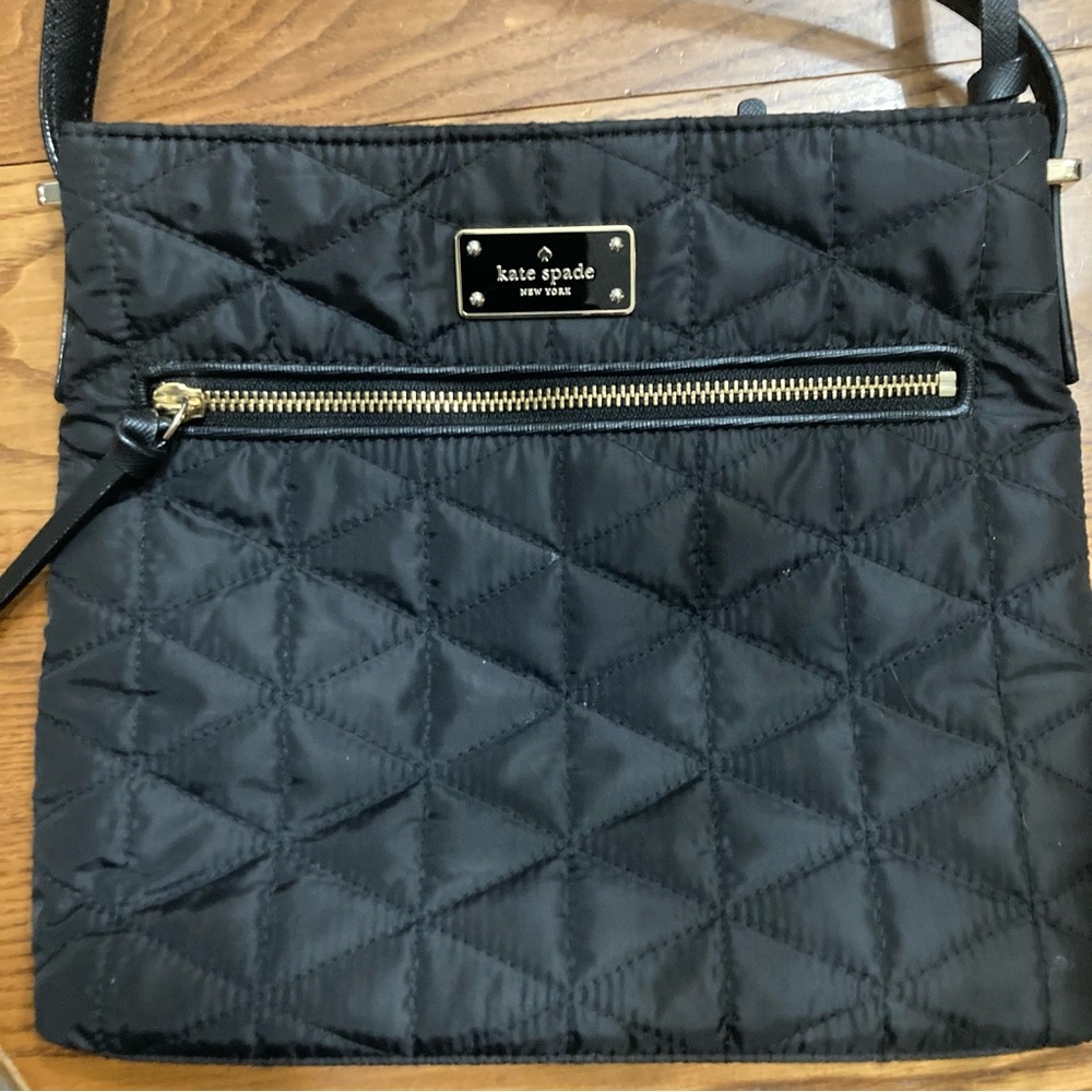 Kate Spade Quilted Black Crossbody Bag - Picture 2 of 5